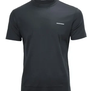 Emporio Armani 8N1TD8-1JUVZ Man Jersey T-Shirt Blue Navy